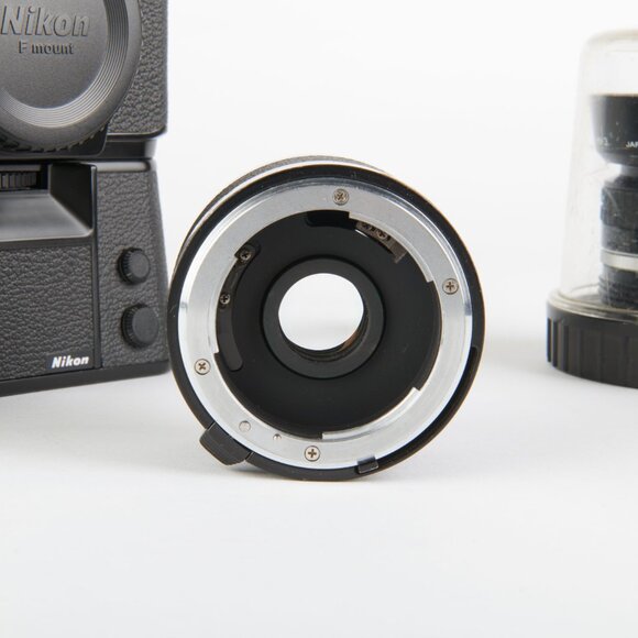 Nikon F3 HP 35mm PRO Film Camera Kit MD-4, Ai 50mm f 1.4, TC-201 NEAR MINT!!! - Picture 10 of 15